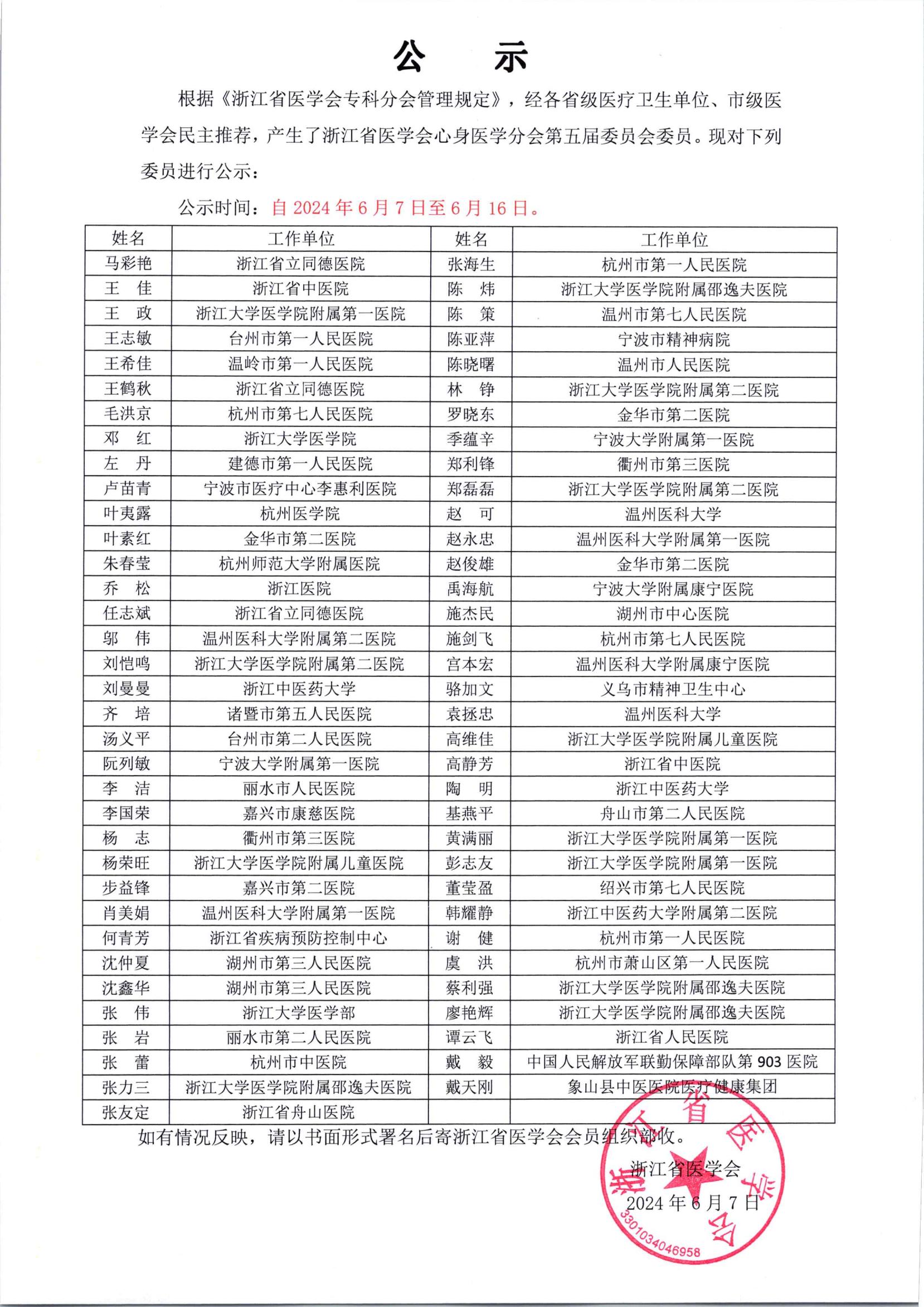 浙江省医学会心身医学分会第五届委员会委员名单公示_00.jpg