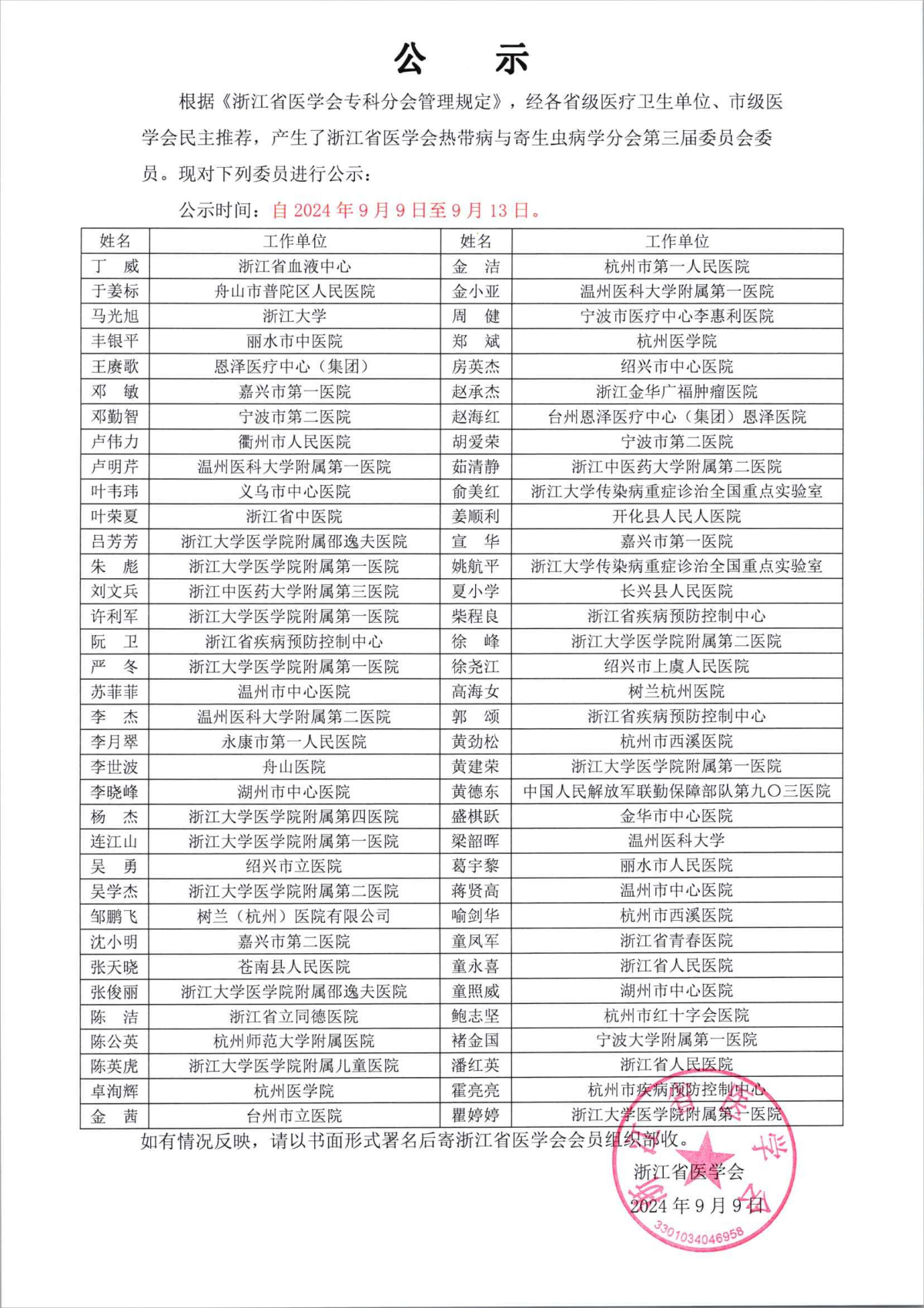 浙江省医学会热带病与寄生虫病学分会 第三届委员会委员名单公示_00(1)(1).png