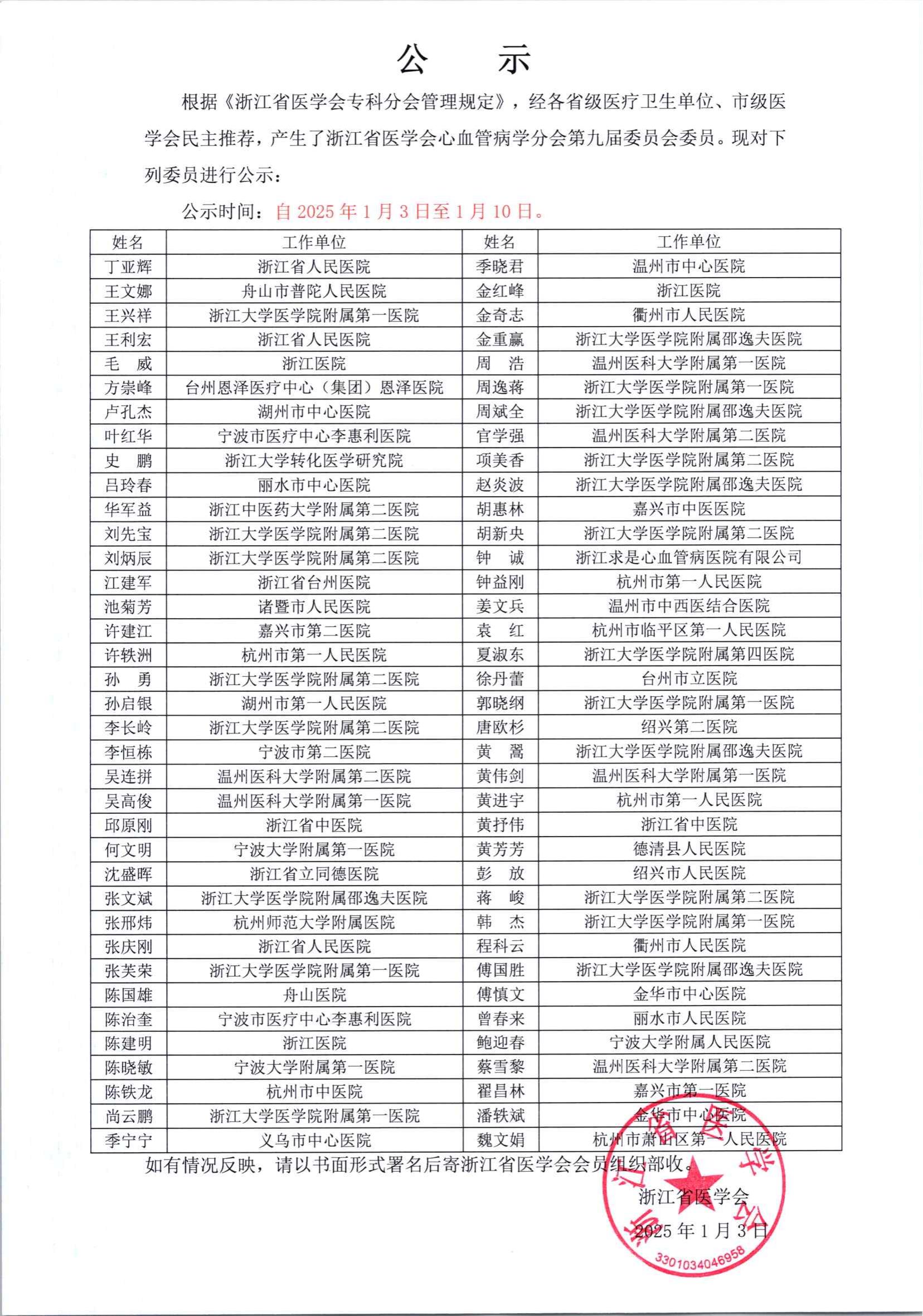 浙江省医学会心血管病学分会第九届委员会委员名单公示_00.jpg